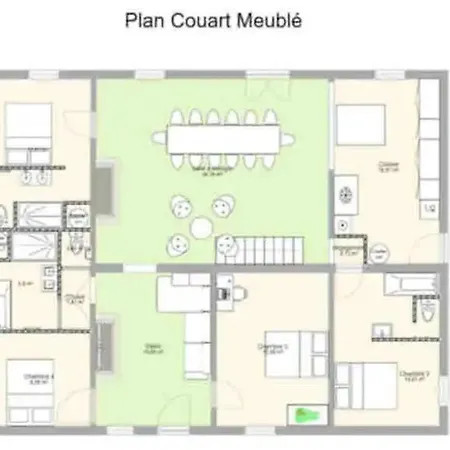 Сasa de vacaciones Le Couart *